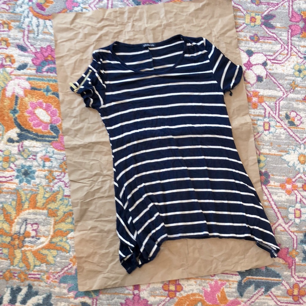 Navy Striped Tunic